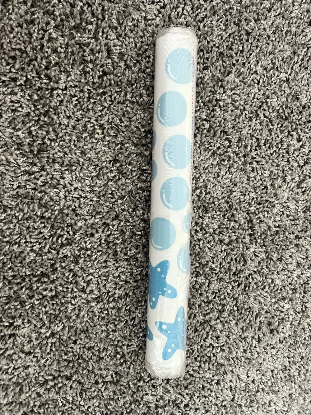 Blue Bubbles & Stars Wall Decal